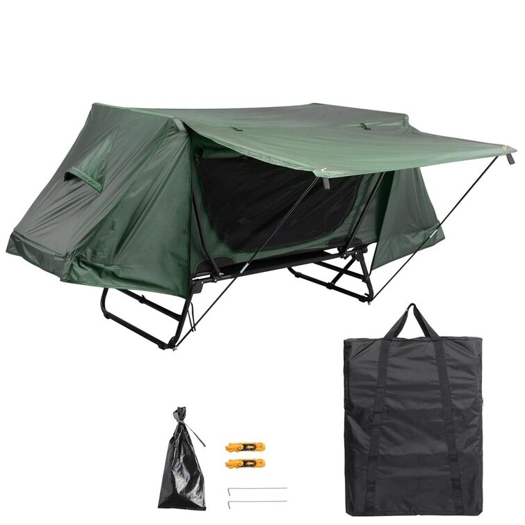 One person outlet tent cot